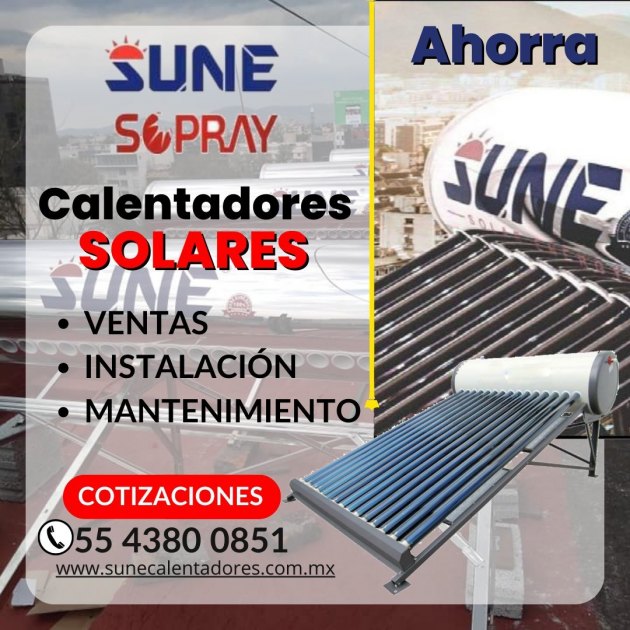 Calentadores Solares Energías Sustentables REYES